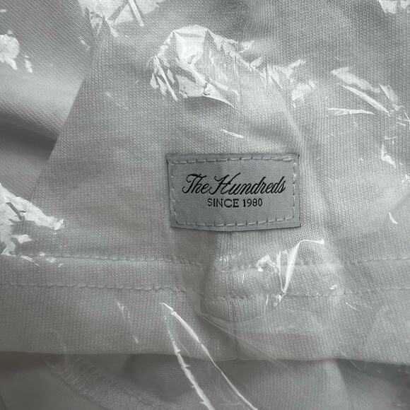 The Hundreds Men's White Perfect Pocket Short Sleeve 100% Cotton T-Shirt Size S - Picture 7 of 7